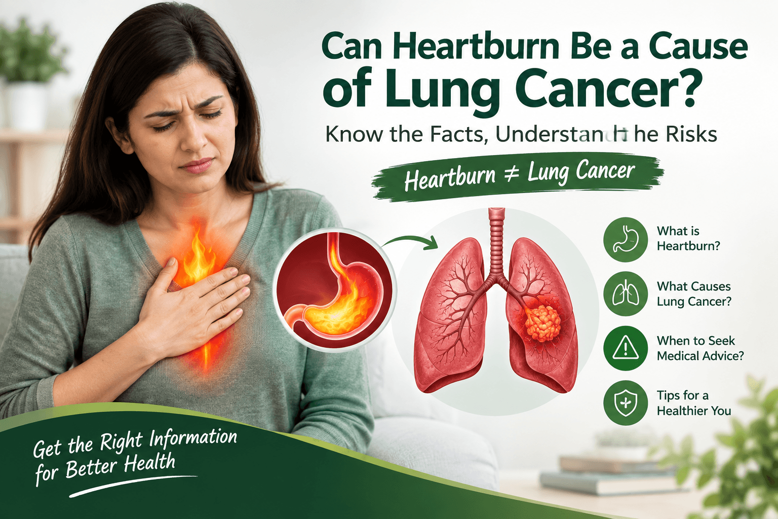 Can Heartburn Be a Cause of Lung Cancer?